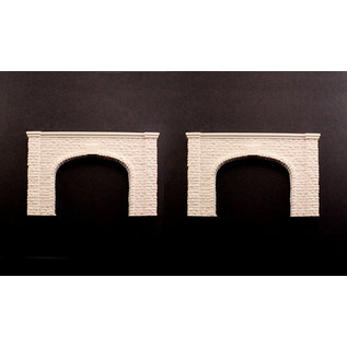 Woodland Scenics C1157 Cut Stone Tunnel Portals, N Scale