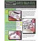 Experts-Choice No.126 Decal Paper, White Laser, 8 1/2 x 11