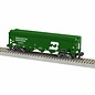 American Flyer 1919171 Burlington Northern 3 Bay Covered Hopper #453021