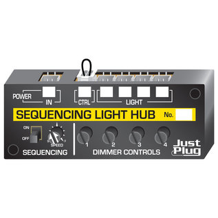 Woodland Scenics JP5680 Sequencing Light Hub, Just-Plug