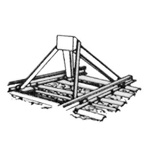 Tichy Train Group 8165 Track Stop Bumper Kit (2), HO Scale