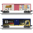 Lionel 6-29965 Lionel Art Boxcar 2-Pack