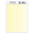 Woodland Scenics MG763 Stripes Yellow Dry Transfer Decals
