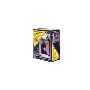 Woodland Scenics C1154 Tunnel Portals Timber Single Track, N Scale
