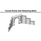 Woodland Scenics C1154 Tunnel Portals Timber Single Track, N Scale