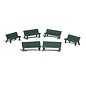 Woodland Scenics A2181 Park Benches, N Scale
