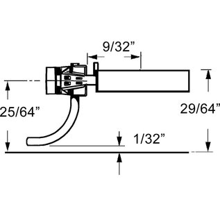 Kadee #158  Medium Centerset Wisker Couplers, Kadee HO