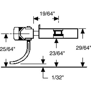 Kadee #9 Metal Coupler, 9/32" Center (2pr), Kadee HO