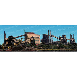 Realistic Backgrounds 704-03  38"x13" Coke Plant Background