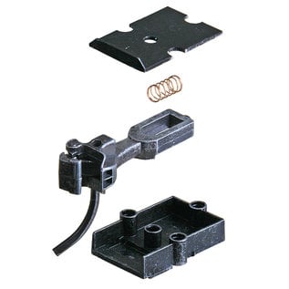 Kadee #740 Med Centerset Metal Couplers w/Metal Gearboxes, O Scale