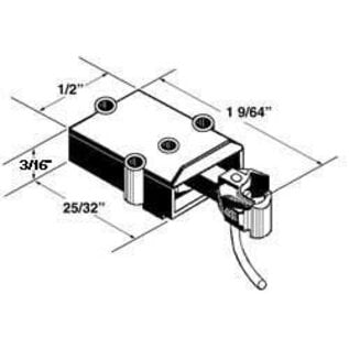 Kadee #740 Med Centerset Metal Couplers w/Metal Gearboxes, O Scale