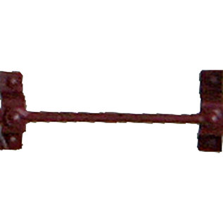 Kadee #2250 Side Grab Irons Red Oxide, HO Scale