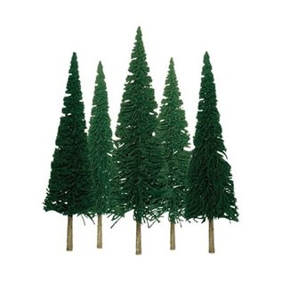 JTT 92003 Scenic Pine 4" to 6" Tall, 24/pk