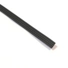 Henning's Parts FC4A  4-Conductor Black Flat Motor Wire 24G Flex, 1ft