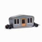 Busch 1407 Transport Trailer w/ Building, HO Scale