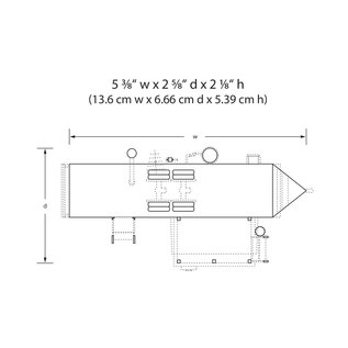 Woodland Scenics BR5060 Grillin' & Chillin' Trailer - HO Scale