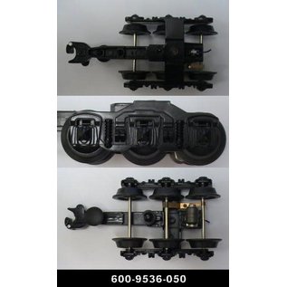 Lionel 600-9536-050 Pass Truck, 6 Wheels, Black