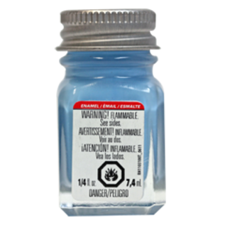 Testors 1162 Sky Blue - Flat Enamel Paint, 1/4oz