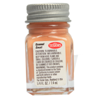 Testors 1170 Light Tan - Flat Enamel Paint, 1/4oz