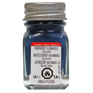 Testors 1172 Sea Blue - Flat Enamel Paint, 1/4oz