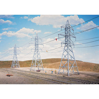 Walthers 933-3121 High-Voltage Transmission Towers, HO Scale
