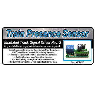 JW&A 30110 Insulated Track Signal Driver, Rev. 2, O Gauge