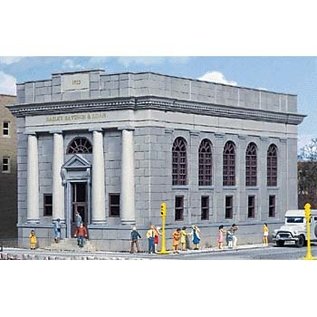 Walthers 933-3031 Bailey Savings and Loan Kit, HO Scale