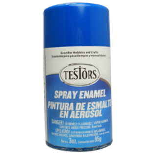 Testors 1210 Bright Blue - Gloss Enamel Spray, 3oz
