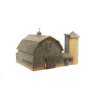 Walthers BR4932 Old Weathered Barn, N Scale