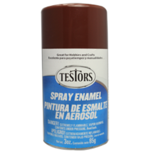 Testors 1240 Brown - Gloss Enamel Spray, 3oz