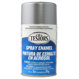 Testors 1246 Silver - Metallic Enamel Spray, 3oz
