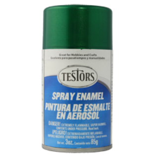 Testors 1630 Flake Green - Metallic Enamel Spray, 3oz