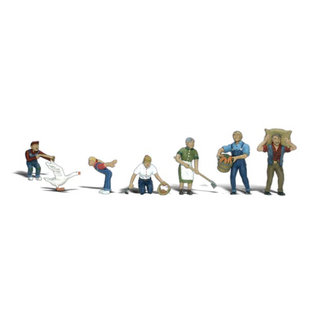 Woodland Scenics A1857 Farm People, HO Scale