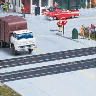 Walthers 933-3137 Rubber Mat Grade Crossing, HO Scale