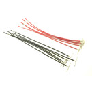 Gargraves 930BR-12 8" Pig Tail w/Track Pin, Black/Red 12Pc.