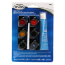 Testors 9100T Acrylic  Paint Pods with Cement - Primary Colors