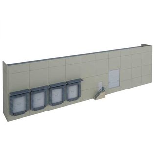 Walthers 4071 Modern Concrete Warehouse Kit, HO Scale