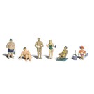 Woodland Scenics A1853 Sunbathers, HO Scale