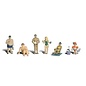 Woodland Scenics A1853 Sunbathers, HO Scale