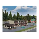 Walthers 3488 Vintage Motor Hotel Kit, HO Scale