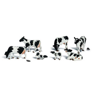 Woodland Scenics A2187 Holstein Cows, N Scale