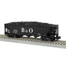 American Flyer 2019112 #621156 B&O 3-Bay Hopper, S Gauge