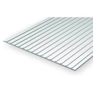 Evergreen 4523 Metal Roofing 3/8" Spacing, Polystyrene Sheet