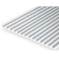 Evergreen 4100 V-Groove .100" Spacing, Polystyrene Sheet