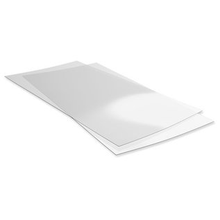 Evergreen 9007 Clear Polystyrene Sheet .015 Thick, 2pk.