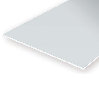Evergreen 9008 Plain Polystyrene Sheet .010",.020",.040" Thick, 1ea.