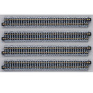 Kato 20-000 248mm Straight Track 9 3/4", 4-Ppcs.