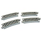 Kato 20-101 Curved Track R9 3/4", 4pk., N Gauge