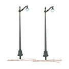 Woodland Scenics JP5647 Arched Cast Iron Streets Lights, 2Pk