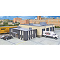 Walthers 933-4042 Central Beverage Distributors w/Office Annex, HO Scale